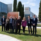 Visita del secretario de Estado de Sanidad, Javier Padilla, al centro de producción de GSK en Aranda de Duero (Burgos).