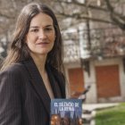 María Estébanez, con su segunda novela.