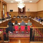 Reunión de la Junta Local de Seguridad con motivo de la celebración de la fiesta de la ITA (Ayuntamiento de Palencia).