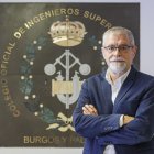 Sergio Simón, decano presidente del Colegio Oficial de Ingenieros Industriales de Burgos y Palencia.