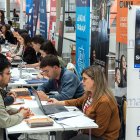 La Feria de Empleo de la UBU se celebró en dos plantas del Fórum Evolución.