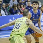 Corbalán, durante el partido contra Lleida.