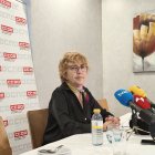 La secretaria general de CCOO Castilla y León, Ana Fernández de los Muros.