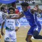 Jermaine Samuels Jr., durante el partido contra Unicaja.
