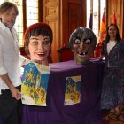 Miriam Andrés y Francisco Fernández, durante la presentación de la Feria Chica 2026.