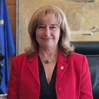 La Presidenta Del Tribunal Superior De Justicia De Castilla Y Leûn (Tsjcyl), Ana Del Ser, Tras Ser Nombrada Jueza De Enlace De España Ante La Conferencia De La Haya.