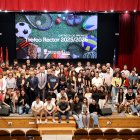 Imagen de los atletas premiados.