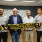 José Basso, Manuel Vadillo, Tomás Fisac y Pablo Rascón.
