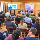 Jornada de economía celebrada por la Cámara de Comercio de Burgos