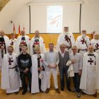 El concejal de Turismo de Ponferrada, Iván Alonso (C), durante la presentación del programa de la Noche Templaria 2026.