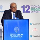Intervención del nuevo presidente de Empresa Familiar Castilla y León Andrés Hernando en la Asamblea Extraordinaria.