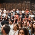 La interpretación del Panis vivus en Burgos corrió a cargo de la Coral Santa María la Mayor,