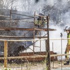 Imagen del incendio.