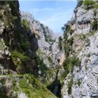Rura del Cares a su paso por Posada de Valdeón (León).