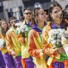 Instante de la Ofrenda de flores de las fiestas de San Pedro y San Pablo 2026.