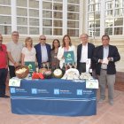 Firma de los convenios con entidades del sector agroalimentario.