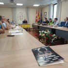 Reunión para diseñar el dispositivo de seguridad de la Vuelta a Burgos.