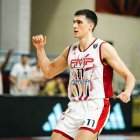 Radosavljevic celebrando