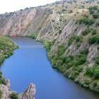 Archivo - Uno de los embalses de la cuenca del Duero.