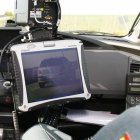 Imagen de un dispositivo de control de velocidad de la Guardia Civil.