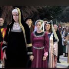 Cortejo fúnebre de Felipe 'el Hermoso', con Juana I de Castilla al frente, en Arcos de la Llana.