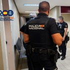 Un momento de la detención.