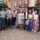 Mansilla de las Mulas (León) acoge la celebración de la XXXVII Feria del Tomate, a cuya inauguración asisten el vicepresidente primero y consejero de Desregulación, Familia y Ayudas Sociales, Carlos Pollán, y la vicesecretaria general del PSOECyL, Nuria Rubio.