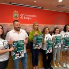 Imagen de la presentación del III Torneo Benéfico Tardajos de Futbol Femenino.