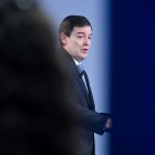 Archivo - El presidente del PP de Castilla y León, Alfonso Fernández Mañueco, durante un desayuno informativo.
