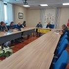 Imagen de la reunión en la Subdelegación del Gobierno.
