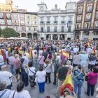 Imagen de la concentración de apoyo a Ceuta.