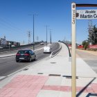 Viaducto de alcalde Martín Cobos, en pleno polígono industrial Burgos Este.
