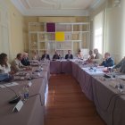 Imagen de la reunión del patronato del Instituto Castellano y Leonés de la Lengua.