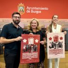 Héctor Aguilar, Cristina Ayala, Andrea Ballesteros durante la presentación oficial del Tribu 2026.