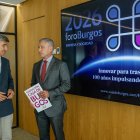 Francisco Javier Cuasante y Rafael Barbero presentaron la nueva edición de foroBurgos.