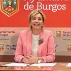 La concejala del PSOE, Sonia Rodríguez, en rueda de prensa.