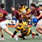 Imagen del partido ante Alcobendas de la pasada temporada.