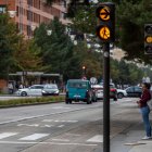 Nueva regulación de los semáforos en varias calles de la ciudad de Burgos.