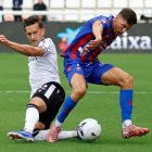 Grego Sierra, durante el partido contra el Eldense.
