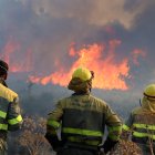 Imagen de archivo de un incendio ocurrido San Andrés y Ferral del Bernesga, en León