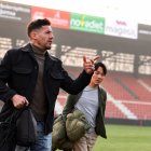 Aday Benítez, a su llegada a Anduva.