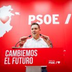 Daniel de la Rosa, secretario de Organización del PSOECyL, en Burgos.