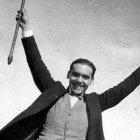 El poeta y dramaturgo Federico García Lorca, en 1925.