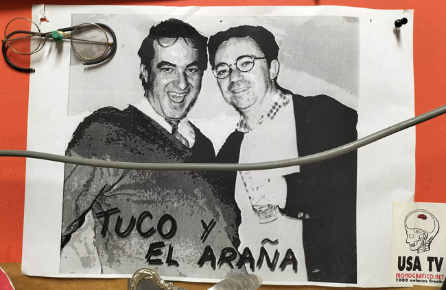 'Tuco y el Araña", o sea: Vicente Redondo y Mariano Marín. © DARÍO GONZALO