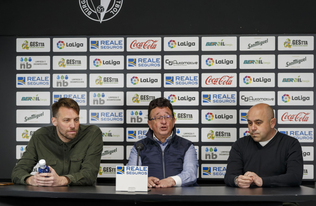 Michu renueva como director deportivo del Burgos CF. © ECB