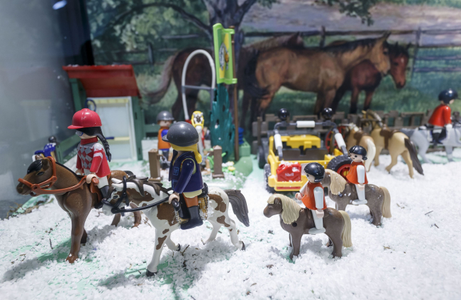 La exposición cuenta con nueve dioramas distintos. FOTOS: SANTI  OTERO