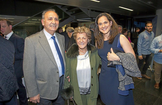 Mariano Ramón, Elisa Silverio y Adriana Ulibarri.
