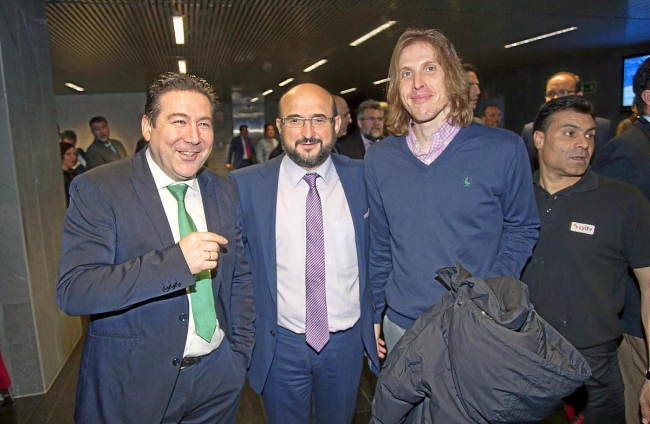Luis Mariano Santos, Felipe Ramos y Pablo Fernández.