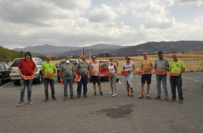 Respuesta solidaria desde Burgos para alimentar al ganado de Ávila