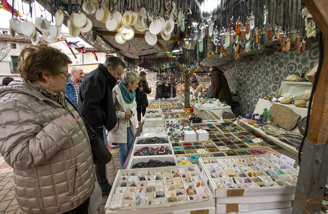 Mercado medieval en Gamonal. TOMÁS ALONSO